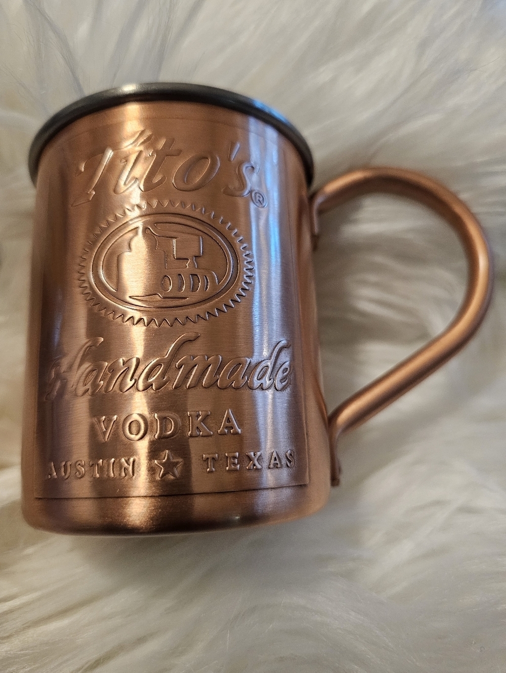 Set Of 2 12 Oz Titos Copper Moscow Mule Mug New In Box